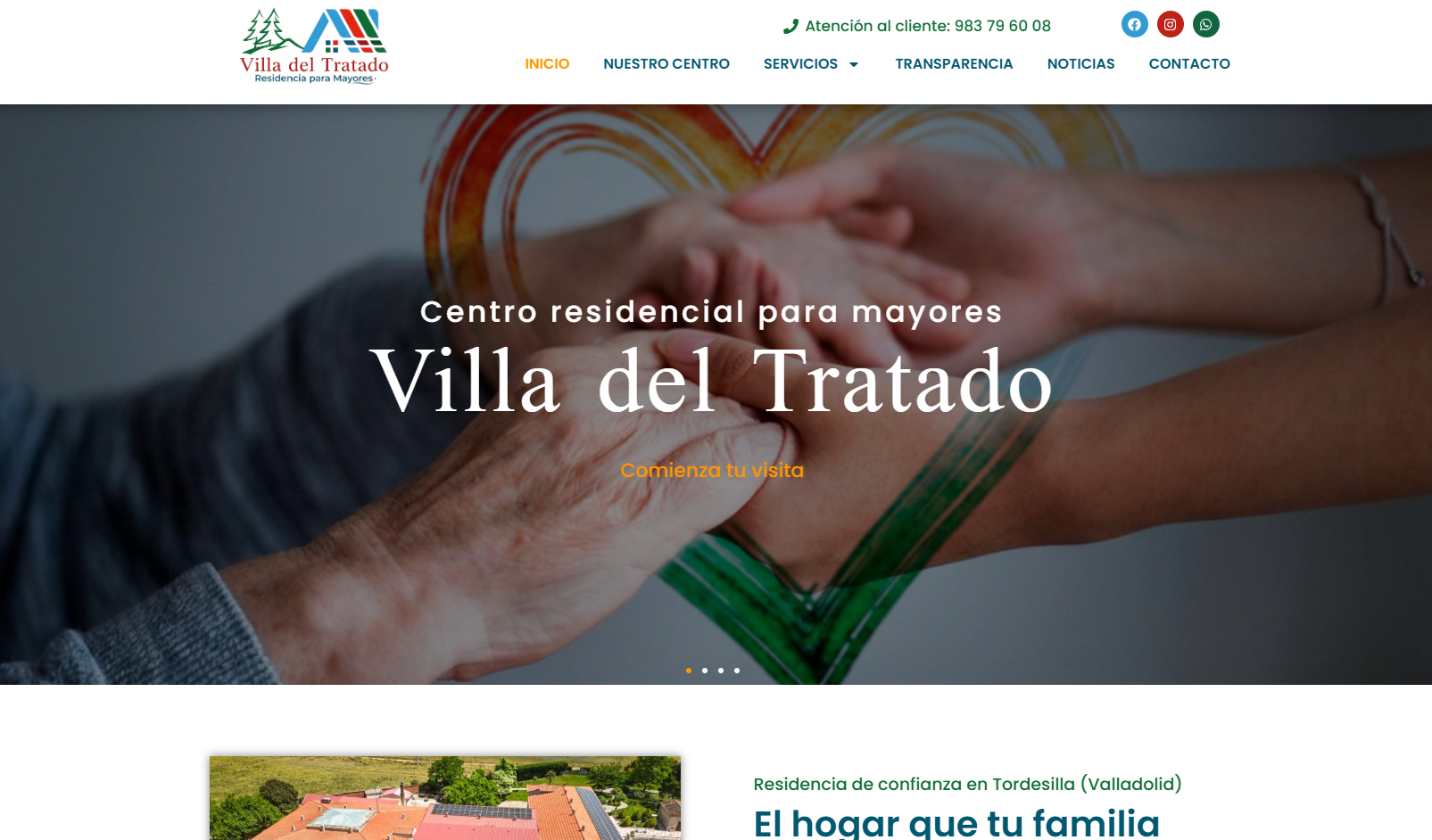 Villa del Tratado estrena sitio web y portal de noticias