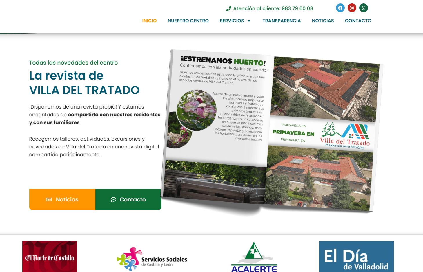 Noticias y Villa del Tratado estrena sitio web y portal de noticias